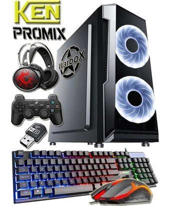 Warbox KEN ProMİX Harici Radeon R7 240 Intel Core i3 6100T 16 GB Ram 250 GB HDD + 240 GB SSD Tower FreeDos Masaüstü Bilgisayar