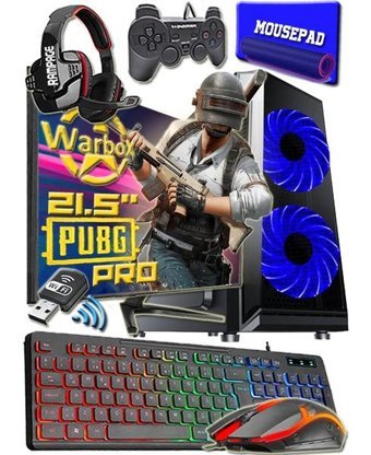 Warbox PUBG Pro Harici GeForce GT 730 Intel Core i5 2400 8 GB Ram 250 GB HDD + 128 GB SSD Tower FreeDos 19.5 inç Monitörlü Masaüstü Bilgisayar