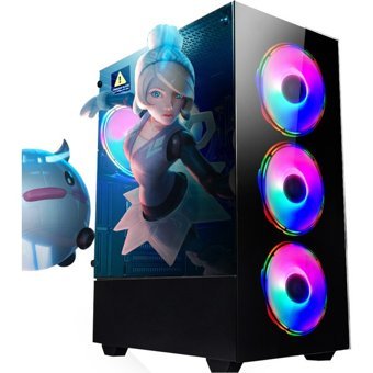 Ramtech RG175 Harici GeForce RTX 3050 AMD Ryzen 5 5500 8 GB Ram 512 GB SSD Tower FreeDos Masaüstü Bilgisayar