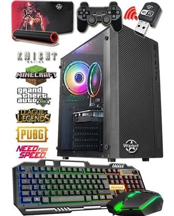 Warbox RAZE MAX Harici GeForce GT 730 Intel Core i5 650 8 GB Ram 128 GB SSD Tower FreeDos Masaüstü Bilgisayar