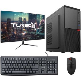 Turbox TX5193 Harici GeForce RTX 3060 Ti Intel Core i5 9400F 32 GB Ram DDR4 512 GB SSD Tower FreeDos 23.6 inç Monitörlü Masaüstü Bilgisayar