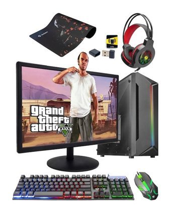 Ramtech ECO V10 Harici GeForce GT 740 Intel Xeon Pro X5650 32 GB Ram 500 GB HDD + 240 GB SSD Tower FreeDos 23.8 inç Monitörlü Masaüstü Bilgisayar