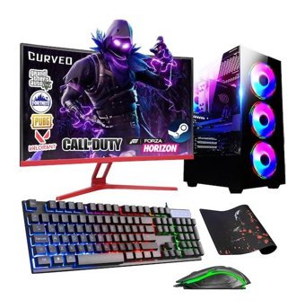 Ramtech RK118 Harici GeForce GTX 1660 Super Intel Core i5 10400F 16 GB Ram 512 GB SSD Tower FreeDos 24 inç Monitörlü Masaüstü Bilgisayar