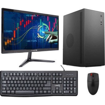 Turbox TX5159 Harici GeForce RTX 3060 Ti Intel Core i3 3220 8 GB Ram 128 GB SSD Tower FreeDos 19.5 inç Monitörlü Masaüstü Bilgisayar