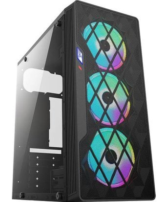 Xaser XSR724 Harici GeForce RTX 3060 Ti Intel Core i5 3470 16 GB Ram 256 GB SSD Tower FreeDos Masaüstü Bilgisayar