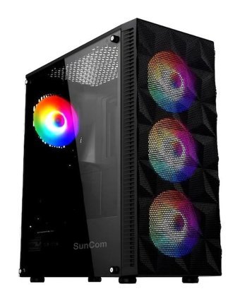 Suncom SG1-121 Harici GeForce GTX 1660 Super Intel Core i7 12400F 16 GB Ram 1 TB SSD Tower FreeDos Masaüstü Bilgisayar