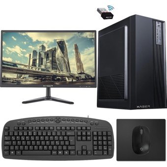 Xaser XSR129 Dahili Intel HD Graphics Intel Core i5 650 8 GB Ram 256 GB SSD Tower FreeDos 21.5 inç Monitörlü Masaüstü Bilgisayar