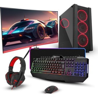 Seclife GM-1266 Harici Radeon RX 580 Intel Core i5 12500 16 GB Ram 512 GB SSD Tower FreeDos 27 inç Monitörlü Masaüstü Bilgisayar