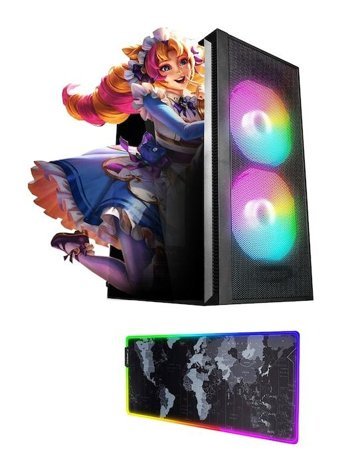 Ramtech MİNİON X100 Harici Radeon RX 550 Intel Core i7 4770 16 GB Ram 480 GB SSD Mini Tower FreeDos Masaüstü Bilgisayar