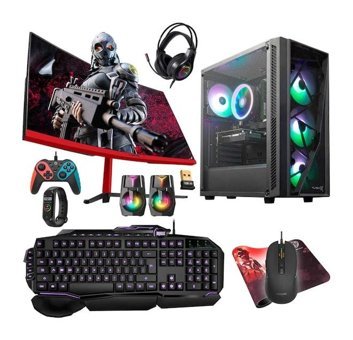 Turbox TX4782 Harici GeForce GTX 1660 Ti Intel Core i5 10400F 16 GB Ram 1 TB SSD Tower FreeDos 27 inç Monitörlü Masaüstü Bilgisayar
