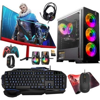 Turbox TX4797 Harici GeForce GTX 750 Ti Intel Core i5 10400F 16 GB Ram 1 TB SSD Tower FreeDos Masaüstü Bilgisayar