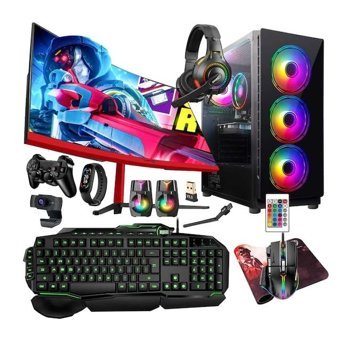 Turbox TX5336 Harici GeForce GTX 1660 Ti AMD Ryzen 7 3700X 16 GB Ram 512 GB SSD Tower FreeDos 23.6 inç Monitörlü Masaüstü Bilgisayar
