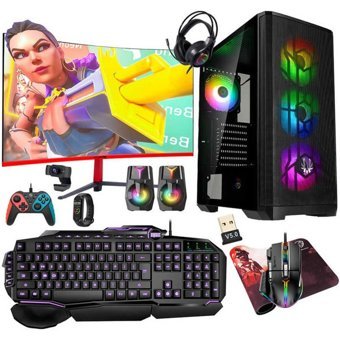 Turbox EQUAİNOX Harici GeForce GTX 750 Ti Intel Core i5 7400 16 GB Ram DDR4 1 TB SSD Tower FreeDos 27 inç Monitörlü Masaüstü Bilgisayar
