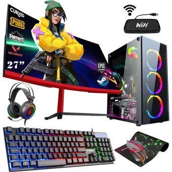 Zeiron OX14 Harici GeForce GT 730 Intel Core i5 3470 8 GB Ram 320 GB HDD + 256 GB SSD Tower FreeDos 27 inç Monitörlü Masaüstü Bilgisayar