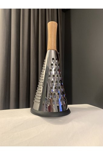 Shaen Çelik 27 cm Bambu Saplı Rende