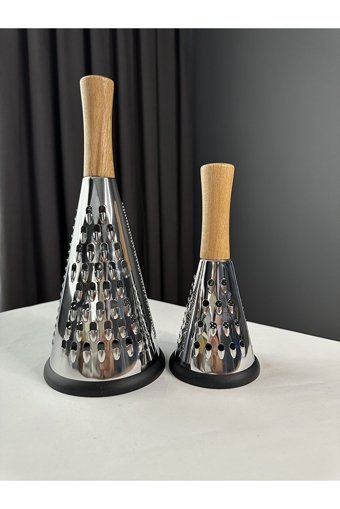 Shaen Çelik 27 cm Bambu Saplı Rende