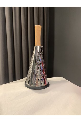 Shaen Çelik 27 cm Bambu Saplı Rende