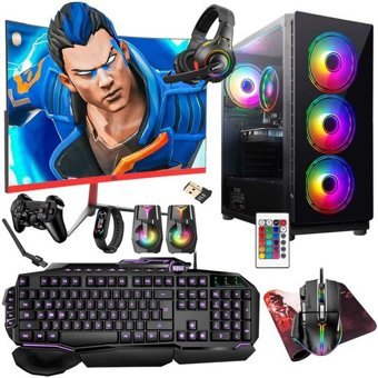 Turbox TX5278 Harici GeForce RTX 3060 Ti Intel Core i5 9400F 16 GB Ram 512 GB SSD Tower FreeDos 23.6 inç Monitörlü Masaüstü Bilgisayar