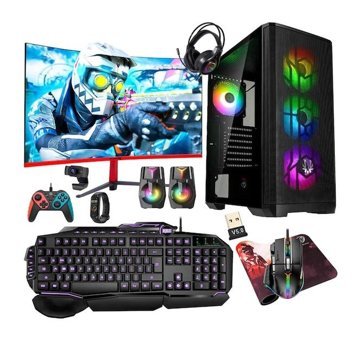 Turbox XYLOFY Harici Radeon RX 560 Intel Core i5 9400F 16 GB Ram 1 TB SSD Tower FreeDos 27 inç Monitörlü Masaüstü Bilgisayar