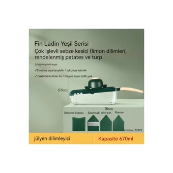 Bai Jiaying Hazneli Çelik Çok Fonksiyonlu Rende