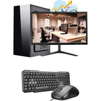 Ramtech WORKForce WF464 Dahili Intel HD Graphics 530 Intel Core i5 6500 8 GB Ram 500 GB HDD + 256 GB SSD Tower FreeDos 19.5 inç Monitörlü Masaüstü Bilgisayar