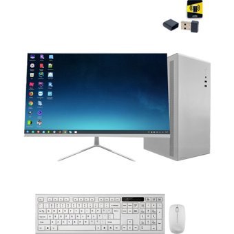 Ramtech OFFİCE WHİTE X40 Harici Radeon R5 230 Intel Core i5 11400F 16 GB Ram 500 GB HDD + 480 GB SSD Tower FreeDos 23.8 inç Monitörlü Masaüstü Bilgisayar