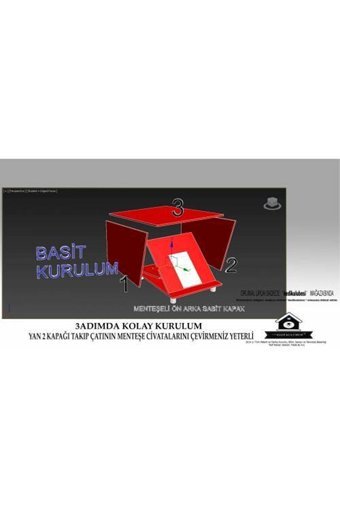 Kedigram Çoklu Mama Kabı Dikdörtgen Su Geçirmez Dış Mekan Kedi Evi Ahşap Rengi
