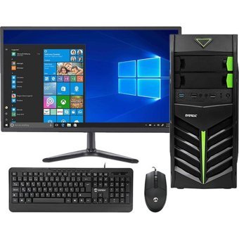 Zeiron SN107 Harici GeForce RTX 3060 Ti Intel Core i5 650 8 GB Ram 120 GB SSD Tower FreeDos 18.5 inç Monitörlü Masaüstü Bilgisayar