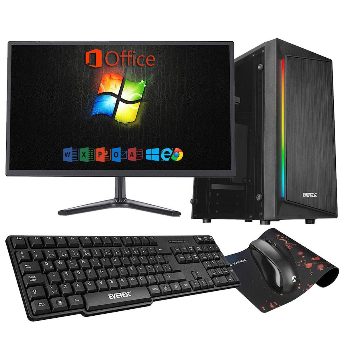 Zeiron SN107 Dahili Intel HD Graphics Intel Core i5 650 8 GB Ram DDR3 512 GB SSD Tower FreeDos Masaüstü Bilgisayar