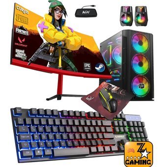 Zeiron XForce P40 Harici GeForce GT 730 Intel Core i5 3470 16 GB Ram 120 GB SSD Tower FreeDos 23.8 inç Monitörlü Masaüstü Bilgisayar
