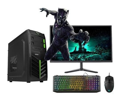 Zeiron ZN160 Harici Radeon R5 220 Intel Core i5 650 8 GB Ram 500 GB HDD + 240 GB SSD Tower FreeDos 18.5 inç Monitörlü Masaüstü Bilgisayar