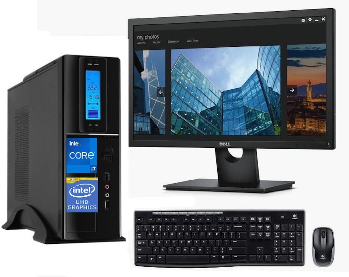 Zetta Flex SFF Dahili Intel UHD Graphics Intel Core i7 12700 8 GB Ram DDR4 256 GB SSD Tower FreeDos Masaüstü Bilgisayar