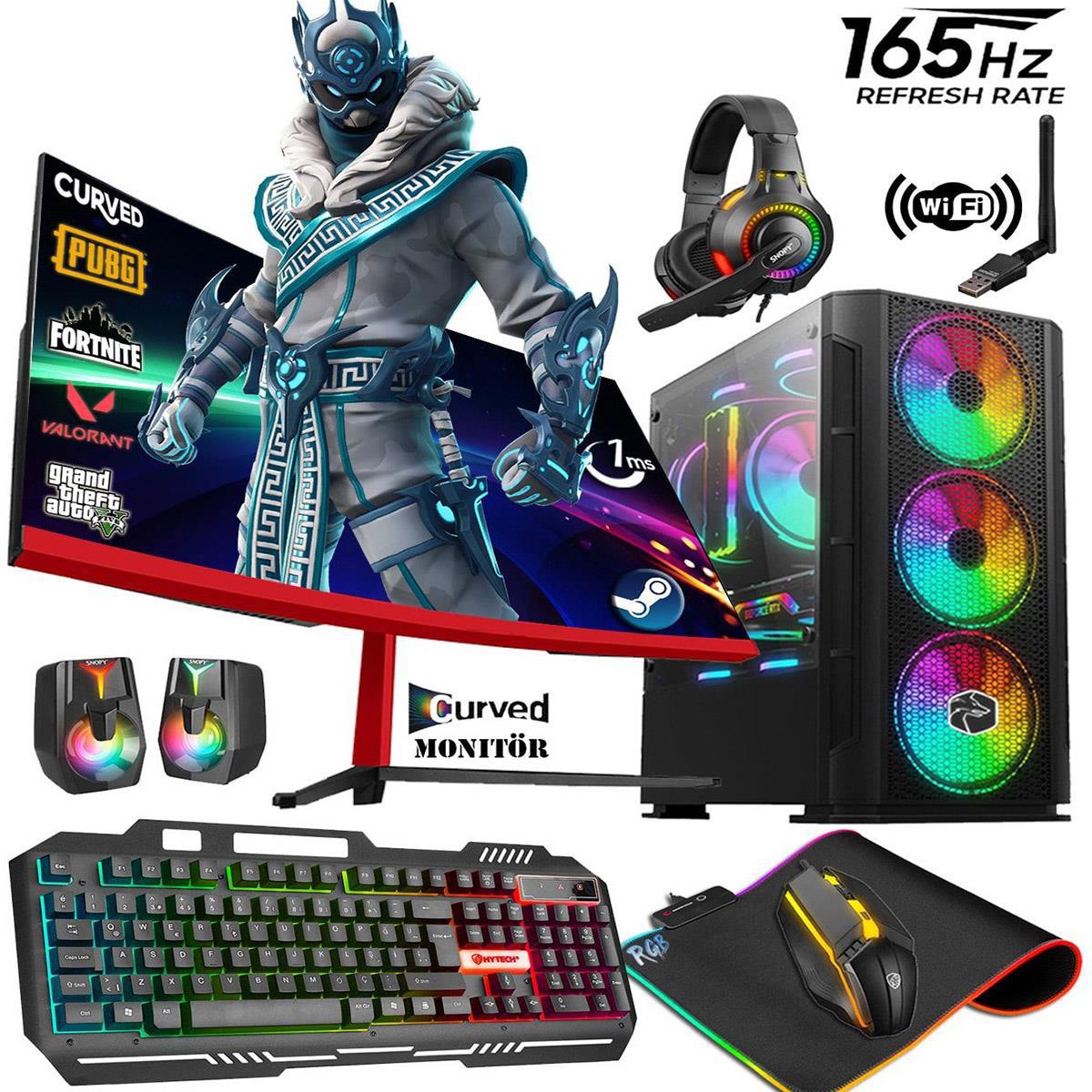 Zeiron MOSTRO X20 Harici GeForce GTX 1660 Super AMD Ryzen 5 5500 32 GB Ram DDR4 512 GB SSD Tower FreeDos Masaüstü Bilgisayar