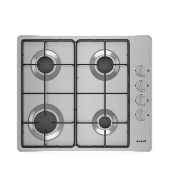 Arçelik SOMD D 611 EWI 4 Gözlü Paslanmaz Çelik Wok Gözlü Doğalgazlı Set Üstü Inox Ocak