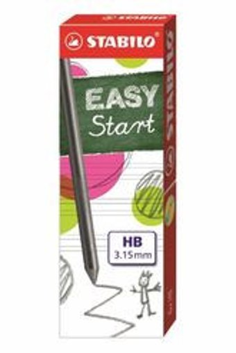 Stabilo 7890 Hb 3.15 mm 6'lı Siyah Kalem Ucu 1 Adet