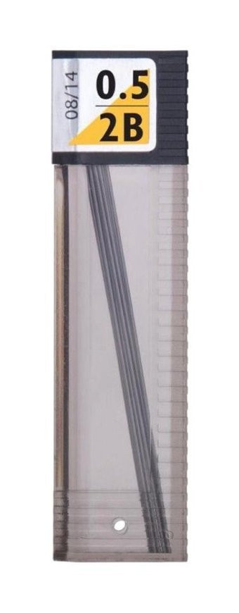 Tombow Classic 2B 0.5 mm 12'li Siyah Kalem Ucu 1 Adet
