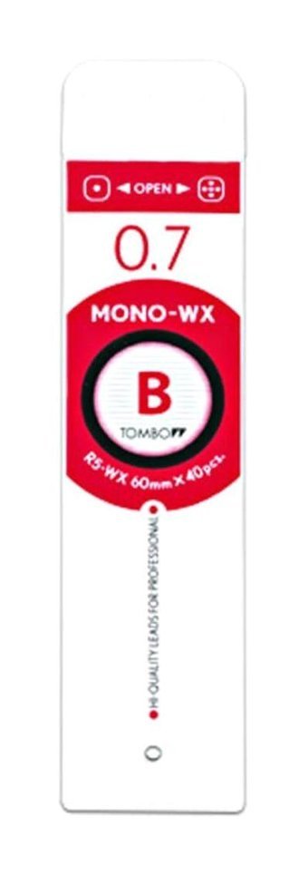 Tombow Mono B 0.7 mm 12'li Siyah Kalem Ucu 1 Adet