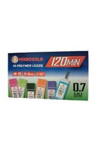 Mikro Gold 0.7 mm 120'li Kalem Ucu 12 Adet