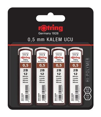 Rotring Tikky 2B 0.5 mm Kalem Ucu