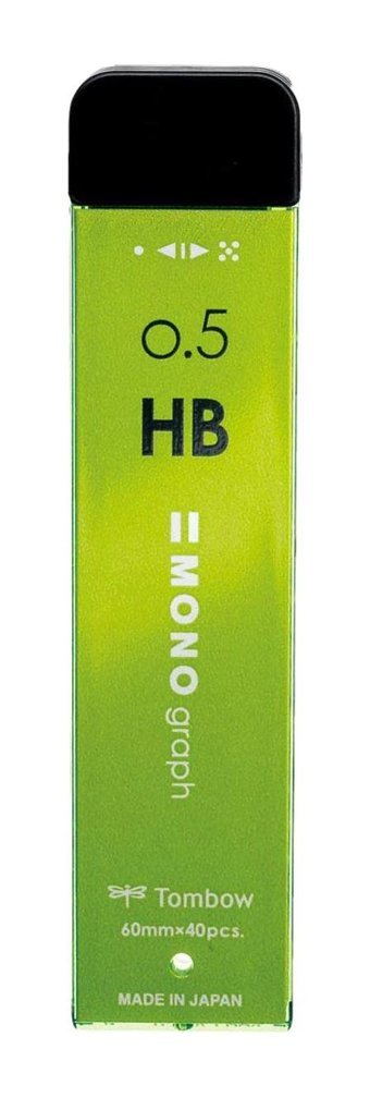 Tombow Mono HB 0.5 mm 40'lı Yeşil Kalem Ucu 1 Adet