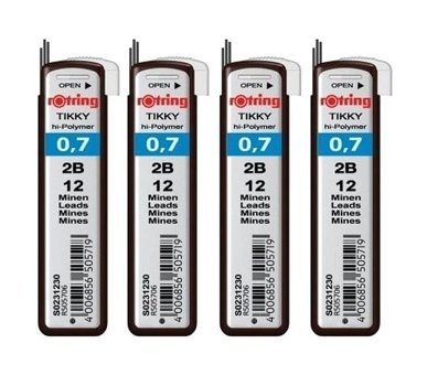 Rotring S0231230 2B 0.7 mm Kalem Ucu