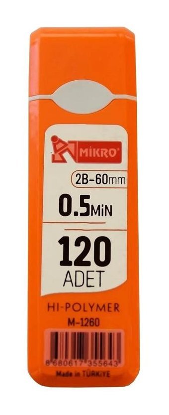 Mikro 2B 0.5 mm 120'li Kalem Ucu 1 Adet