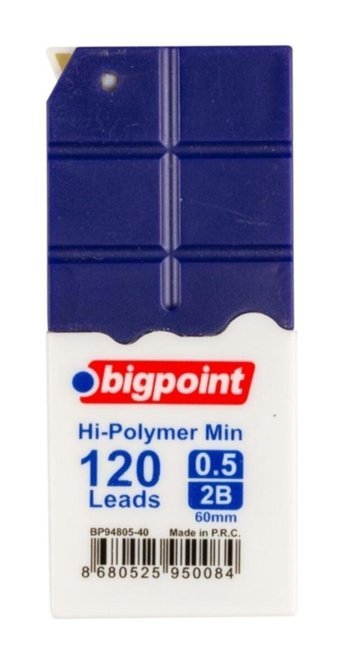 Bigpoint 2B 0.5 mm 120'li Kalem Ucu 12 Adet