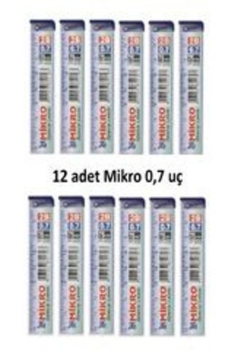 Mikro 0.7 mm Kalem Ucu 12 Adet