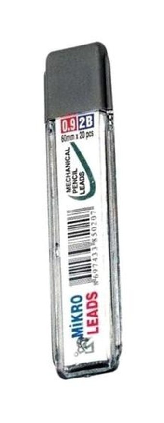 Mikro 2B 0.9 mm 20'li Gri Kalem Ucu 1 Adet