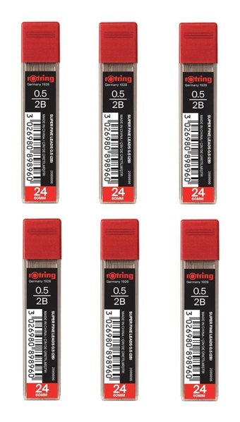 Rotring 2089896 2B 0.5 mm Kalem Ucu