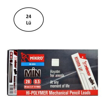 Skygo Pl022 2B 0.5 mm 24'lü Kalem Ucu