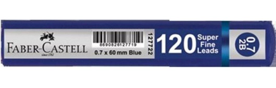 Faber-Castell 2B 0.5 mm 120'li Kalem Ucu 12 Adet