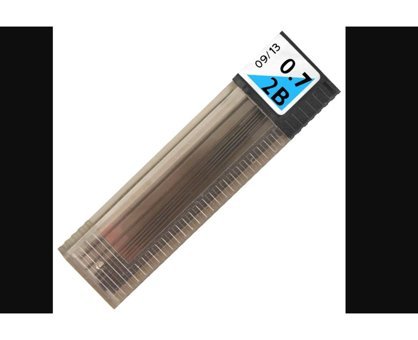 Tombow Min 2B 0.7 mm 12'li Siyah Kalem Ucu 4 Adet