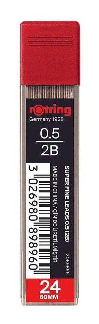 Rotring Min Süper Polimer 2B 0.5 mm Kalem Ucu